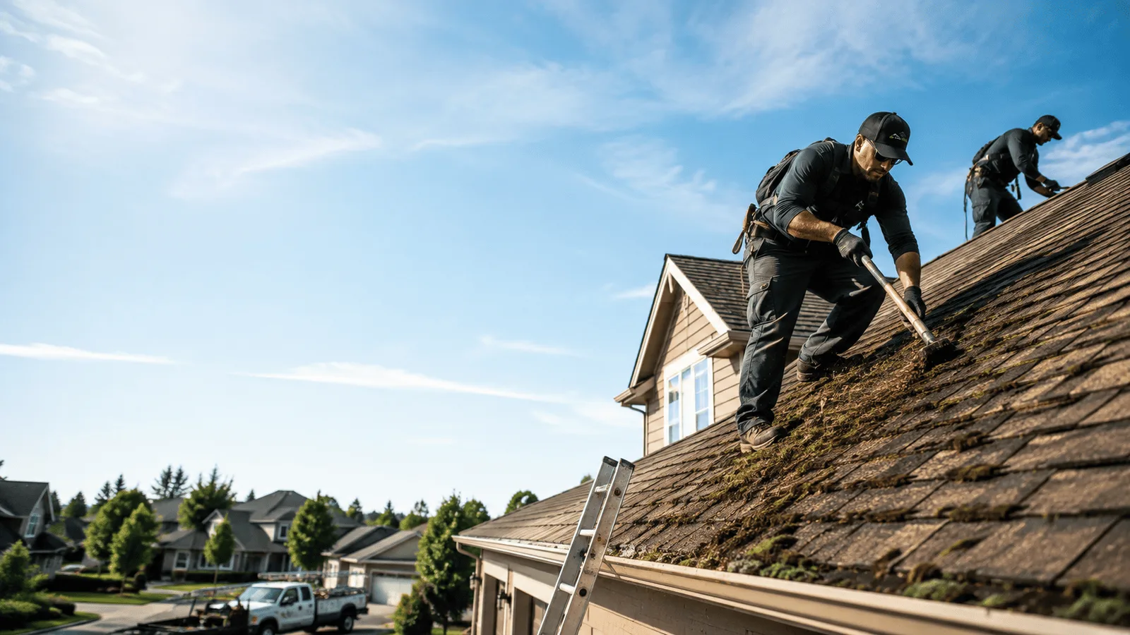Roof Moss Removal in Clarington, PA near me